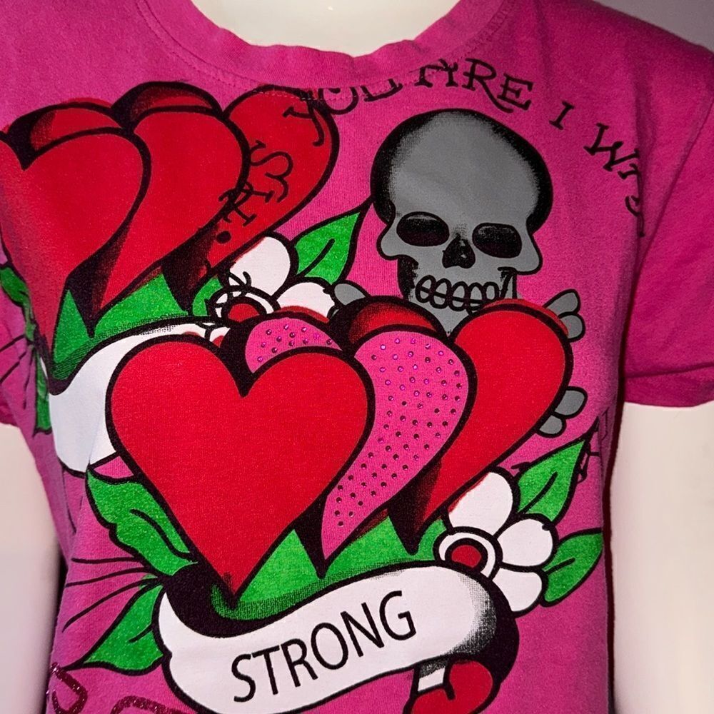 Ed Hardy graphic T shirt - Picture 2 of 6